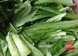 水煮油麦菜的做法图解1