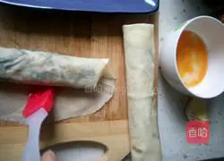 Illustration of how to make spring rolls 4