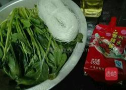 菠菜粉丝的做法图解1