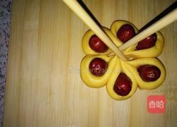 富贵花开枣花馒头的做法图解14