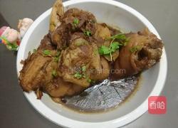 红焖四季发财肘子的做法图解9