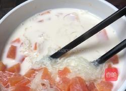 香草木瓜燕窝的做法图解7