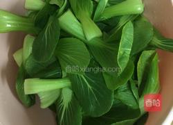香菇油菜的做法图解2