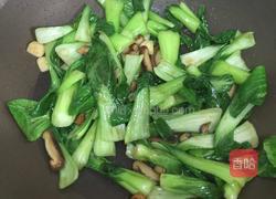 香菇油菜的做法图解7