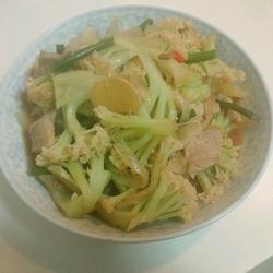 炒有机花菜的做法[图]