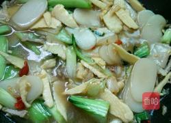 咸肉冬笋煮年糕的做法图解8