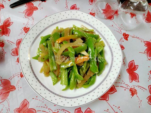 青椒炒肉皮