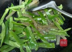 青椒炒肉皮的做法图解8