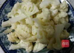 蒜蓉菜花的做法图解2