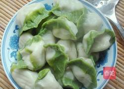 菜汁饺子的做法图解10