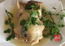 金蚝野米布袋鸡的做法图解3