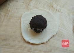 熊猫蛋黄酥的做法图解14