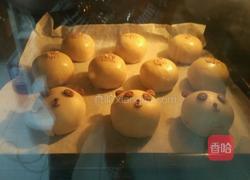熊猫蛋黄酥的做法图解18