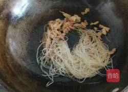 肉丝白菜炒粉丝的做法图解7
