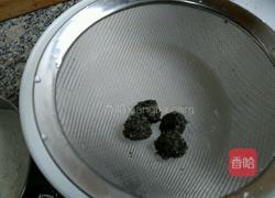 黑芝麻桂花元宵的做法图解6