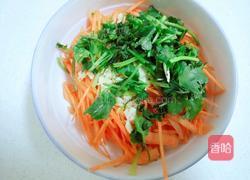 凉拌胡萝卜丝的做法图解4