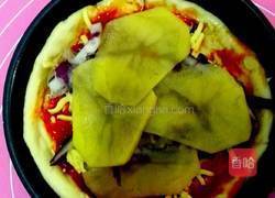 火腿披萨的做法图解5