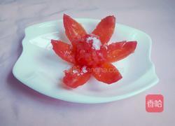 西红柿花的做法图解4