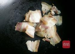 西芹炒腊肉的做法图解4
