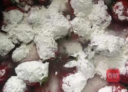 草莓酥式点心的做法图解2