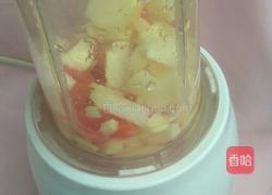 番茄苹果蜂蜜汁的做法图解4