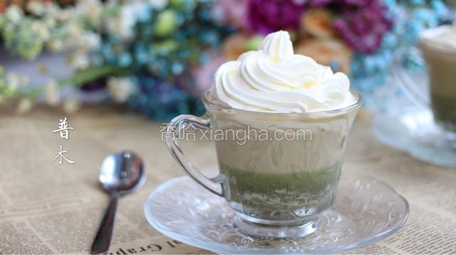 抹茶红豆奶茶
