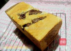 双色豆沙吐司的做法图解15