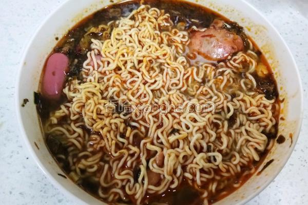 杂三样方便面