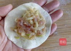 白萝卜猪肉馅水煎饺的做法图解11