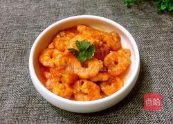 茄汁虾仁的做法图解8