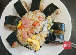 紫菜包炒饭的做法图解12