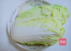 白菜炖粉条的做法图解4