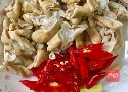 彩椒爆猪肠的做法图解4