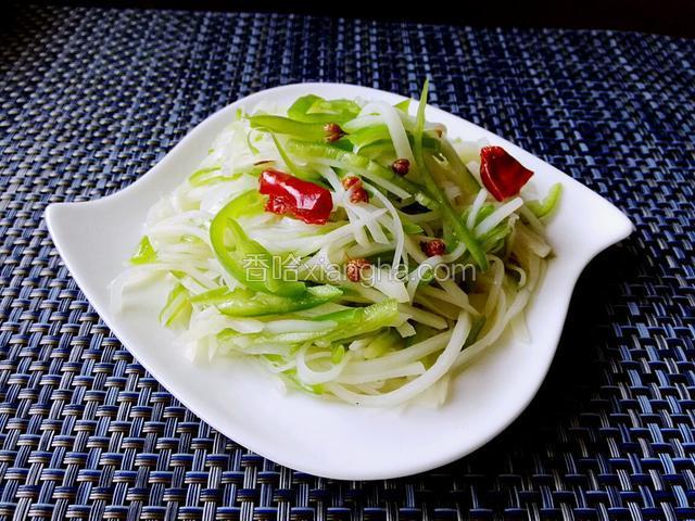 白酒炝马铃薯丝儿