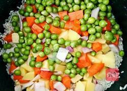 五彩鲜蔬杂粮饭的做法图解7