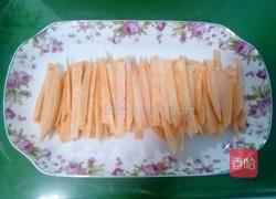 炸红薯条的做法图解2