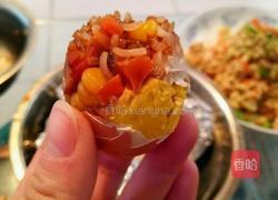 彩色糯米蛋的做法图解4