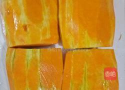 蜜豆南瓜的做法图解1