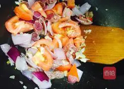 Illustration of how to make tomato pasta 3