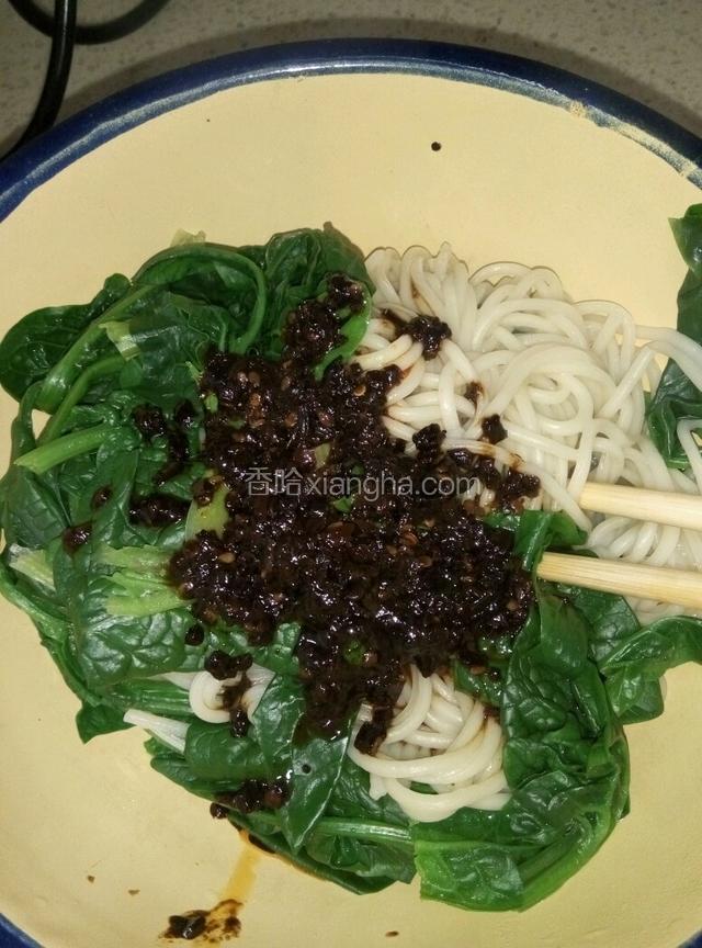 加入担担面料酱