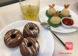 可可算盘珠小面包的做法图解4