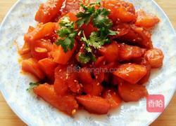 自制番茄红烧土豆和浇汁茄子的做法图解7