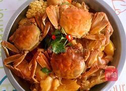 鸡爪肉蟹煲的做法图解15