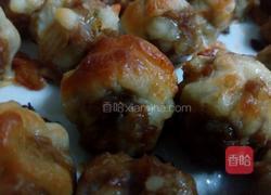 烤芝士肉丸子的做法图解3