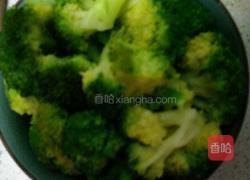 蒸鱼豉油西兰花的做法图解5