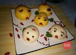 鸡年如意～小鸡糖馒头的做法图解13
