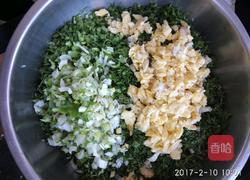 茴香鸡蛋素饺子的做法图解4