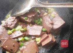 烧鸭血的做法图解8