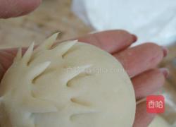 刺猬豆沙包的做法图解8