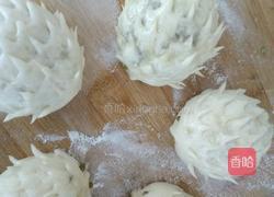 刺猬豆沙包的做法图解11